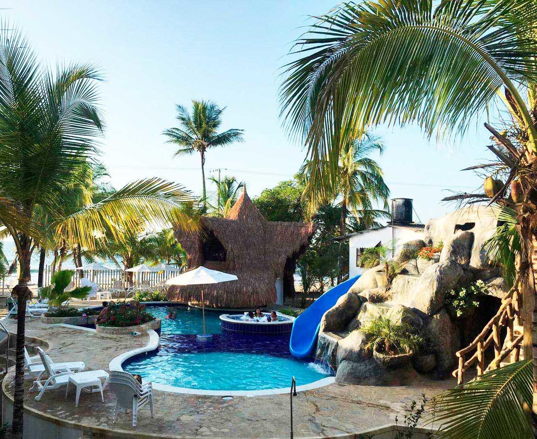 Cabanas Aqua Blue Covenas Bagian luar foto
