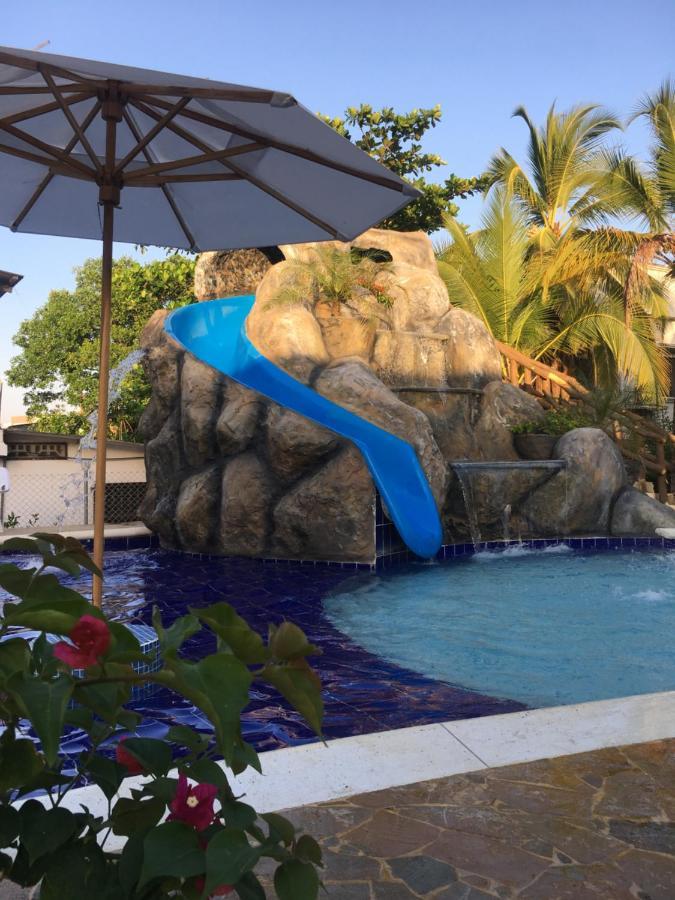 Cabanas Aqua Blue Covenas Bagian luar foto